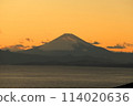 Sunset view from Shonan, Mt. Fuji 114020636