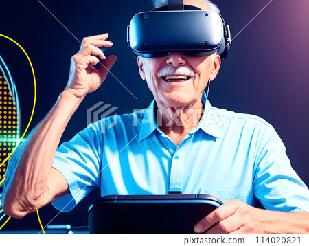 man in VR 114020821