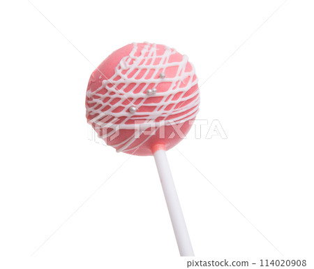 cake-pop candy isolated on the white cake-pop candy isolated on the white 114020908