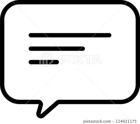 代表評論的語音氣泡圖標 代表評論的語音氣泡圖標 114021175