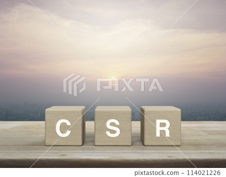 Corporate Social Responsibility concept Corporate Social Responsibility concept 114021226