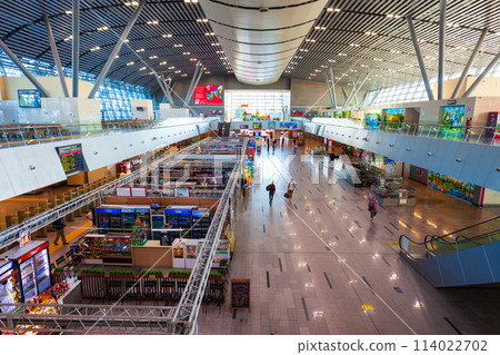 Adler railway station interior, Sochi 114022702
