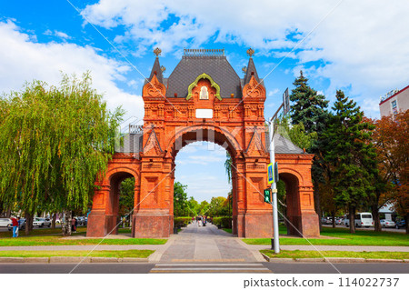 Triumphal Arch at Krasnaya street, Krasnodar Triumphal Arch at Krasnaya street, Krasnodar 114022737