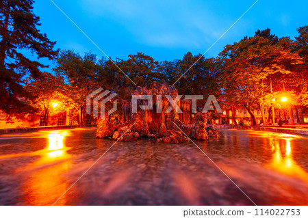 Fountain in the centre of Pyatigorsk Fountain in the centre of Pyatigorsk 114022753