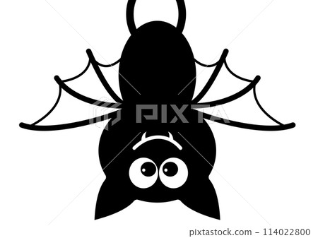 bat in illustrator on white background 114022800