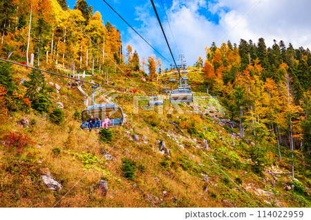 Cable car at Rosa Khutor, Sochi 114022959