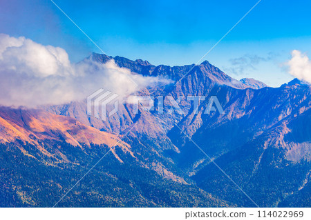 Caucasus mountains, Rosa Khutor, Sochi 114022969