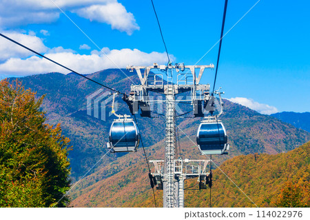 Cable car at Rosa Khutor, Sochi 114022976
