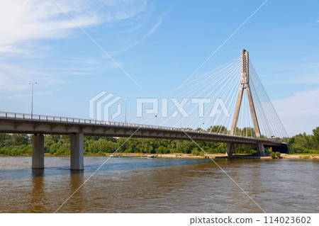 The Swietokrzyski Bridge in Warsaw 114023602