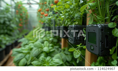 Hydroponic Farm Technology. Monitoring Sensors, Automation, and Vertical Gardens for Sustainable Agriculture Hydroponic Farm Technology. Monitoring Sensors, Automation, and Vertical Gardens for Sustainable Agriculture 114024907