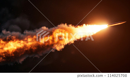 Image of a missile launch 114025708