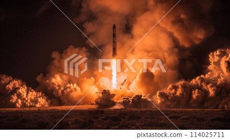 Image of a missile launch 114025711