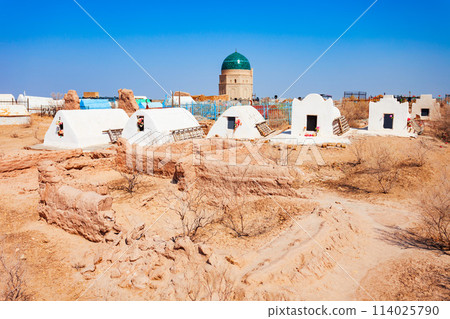 Mizdahkan Necropolis near Nukus city, Uzbekistan 114025790