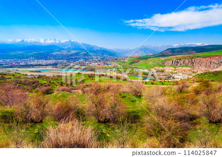 Charvak, Xojikent town in Chimgan, Uzbekistan 114025847