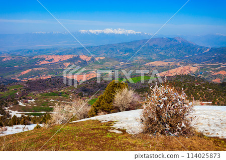 Chimgan in Tian Shan mountains, Uzbekistan 114025873