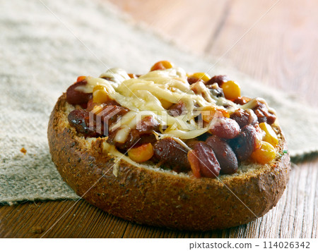 Super Chorizo Chili Bowls 114026342
