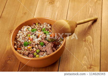 Russian Buckwheat porridge 114026343