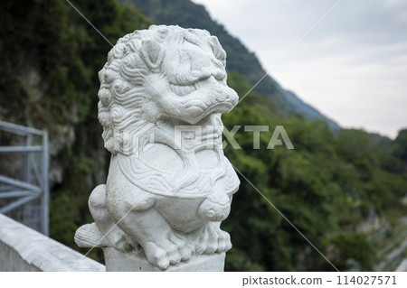 Sanda Mine Trail, Bridge Pier, Stone Carved Lion, Taiwan, Hualien, Taroko, Sanda Stub, Bridge Pier, Stone Carved Lion, Taiwan, Sanda Mine Trail, Bridge Pier, Stone Carved Lion, Taiwan, Hualien, Taroko, Sanda Stub, Bridge Pier, Stone Carved Lion, Taiwan, 114027571