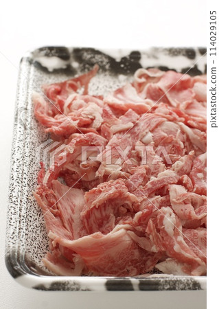 Beef belly cut off 114029105
