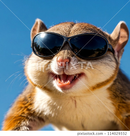 Squirrel with sunglasses online