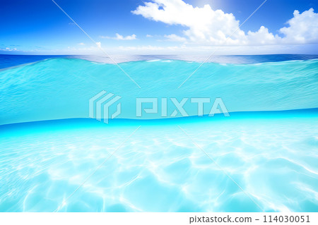 turquoise clear water 114030051