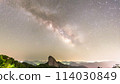 Image of the Milky Way shining in the night sky, summer, Tanabata | Copyright issue cleared Adobe AI image editing 114030849