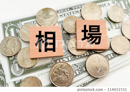 Exchange rate and dollar/yen 114031531