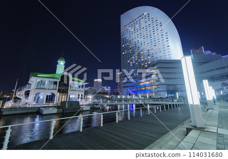 橫濱 橫濱港海岸夜景(Pukarisan大橋) 橫濱 橫濱港海岸夜景(Pukarisan大橋) 114031680