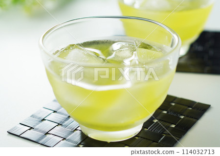 夏日的冷綠茶 夏日的冷綠茶 114032713