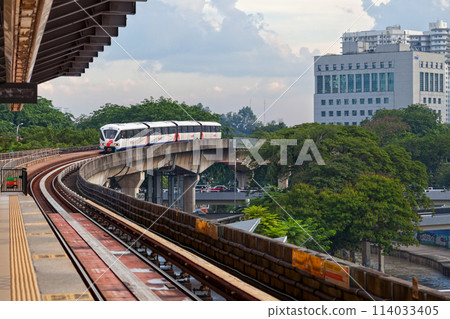 Dang Wangi LRT station in Kuala Lumpur Dang Wangi LRT station in Kuala Lumpur 114033405