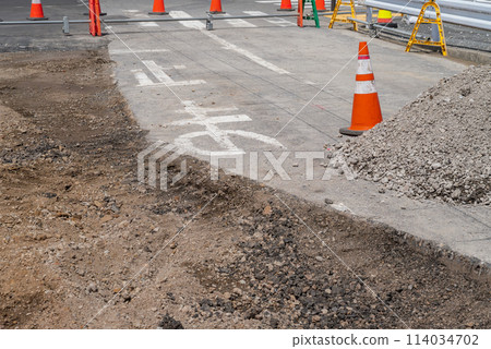Asphalt pavement subgrade Asphalt pavement subgrade 114034702