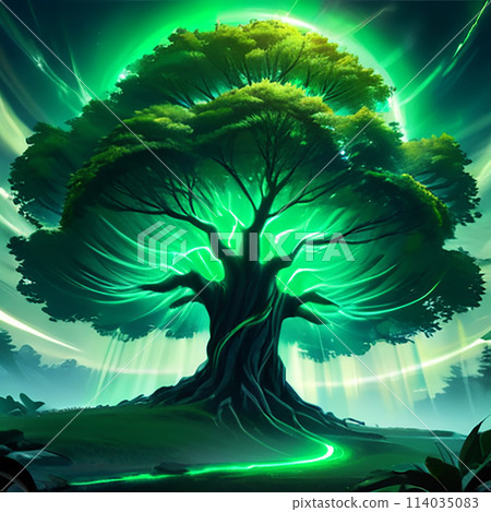 Wind magic icon 114035083