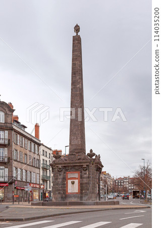 The Desaix fountain in Clermont-Ferrand 114035200