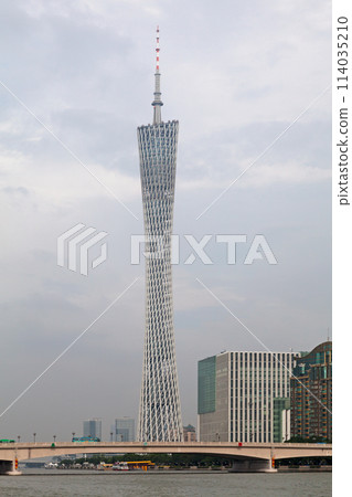 The Canton Tower in Guangzhou The Canton Tower in Guangzhou 114035210