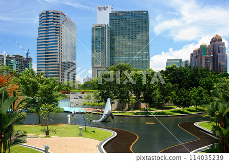 KLCC Park in Kuala Lumpur KLCC Park in Kuala Lumpur 114035239