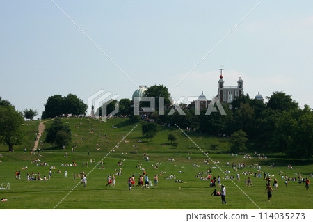 Greenwich Park in London 114035273