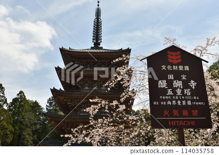 醍醐寺泉五層塔 醍醐寺泉五層塔 114035758