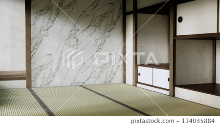 Empty room, original Japanese style mixed with modern minimal. 114035884
