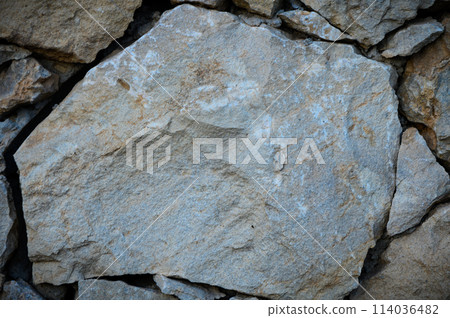 Wall of stones as a texture for background 3 114036482