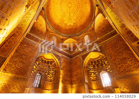 Guri Amir or Gur Emir mausoleum, Samarkand Guri Amir or Gur Emir mausoleum, Samarkand 114038029