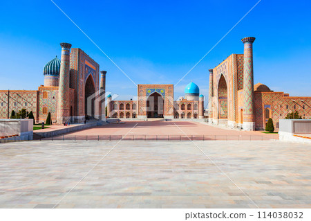 Registan ancient city in Samarkand, Uzbekistan Registan ancient city in Samarkand, Uzbekistan 114038032