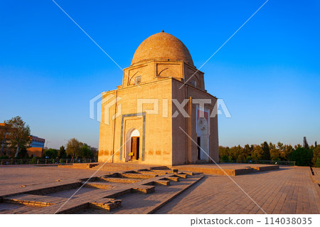 Rukhabad Mausoleum in Samarkand city, Uzbekistan 114038035