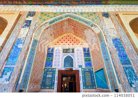 Bolo Khauz Mosque in Bukhara, Uzbekistan 114038051