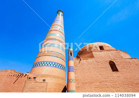 Islam Khodja Minaret at Itchan Kala, Khiva 114038094
