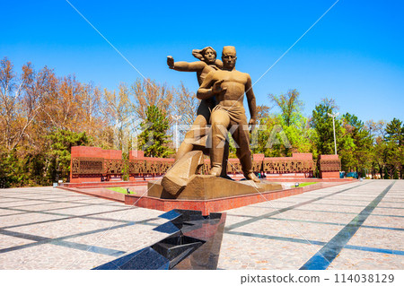 Monument of Courage in Tashkent, Uzbekistan 114038129