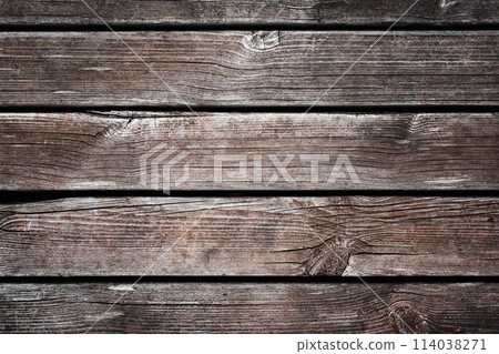 Grunge dark brown wooden background. Stock photo. Grunge dark brown wooden background. Stock photo. 114038271