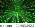 abstract binary code, Abstract technology background code number data transfer cyber attack 114038928
