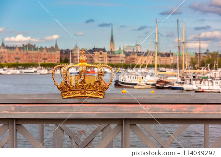 Skeppsholmsbron, Skeppsholm Bridge in Stockholm, Sweden 114039292