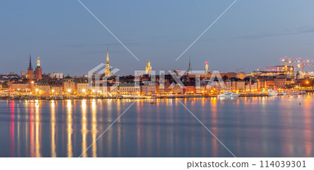 Gamla Stan in Stockholm, Sweden 114039301