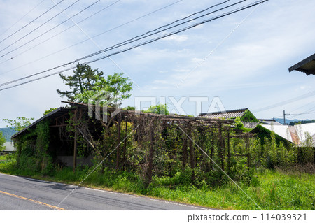 日本鳥取縣倉吉市關金的一座古老而美麗的建築 114039321